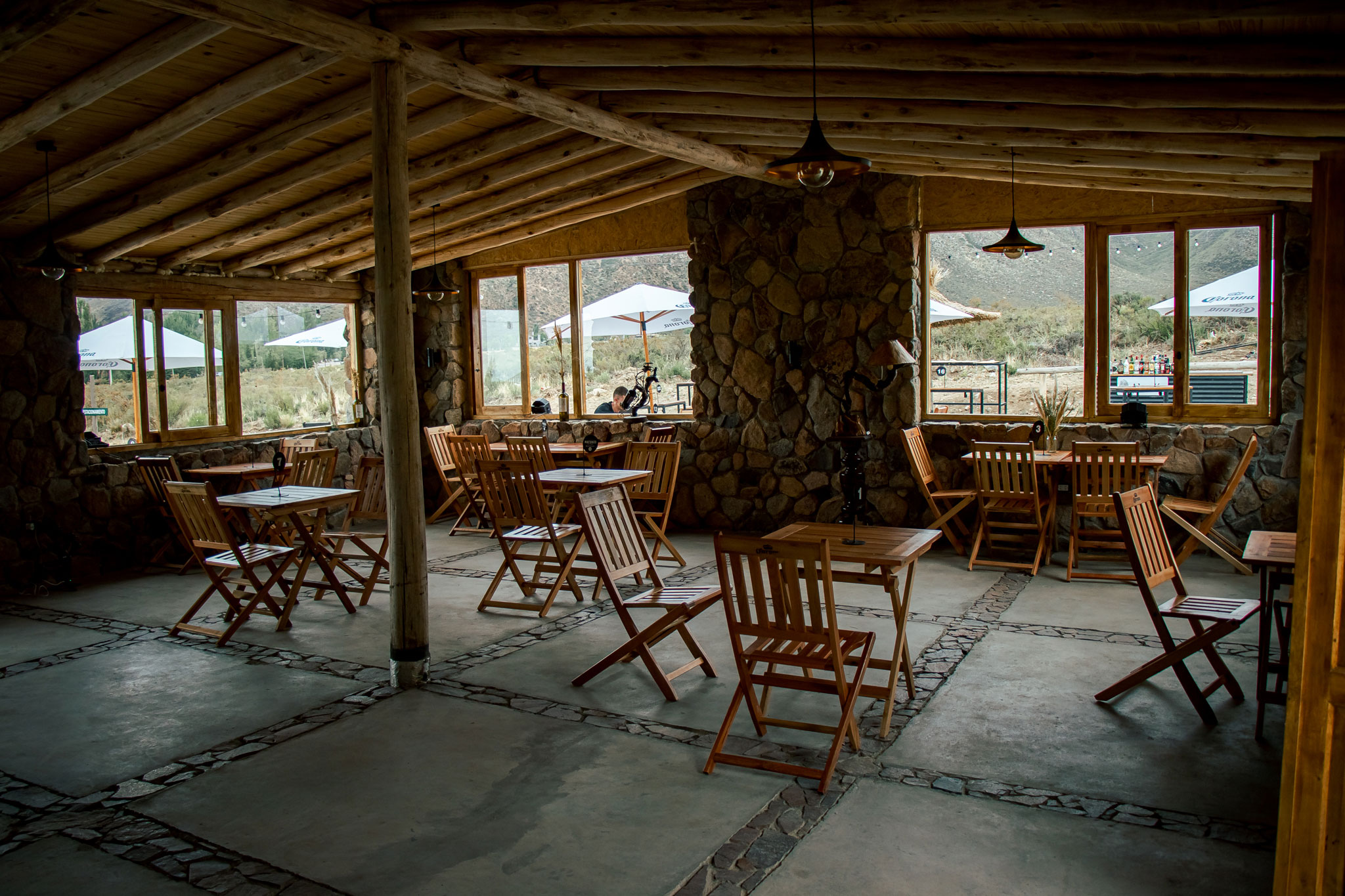 La calidez del salón