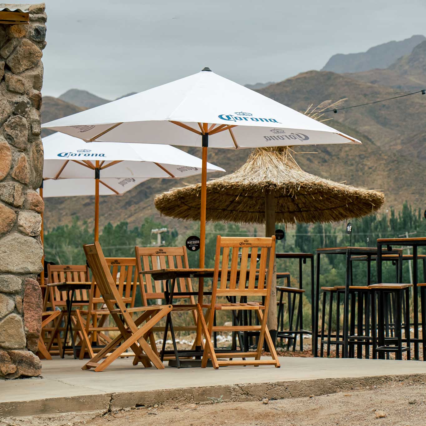 Foto de Pausa frente a la montaña